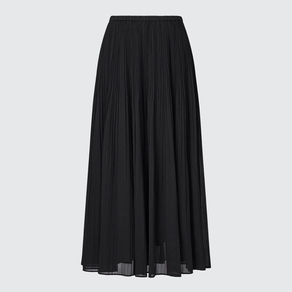 Black Pleated Skirt | XS